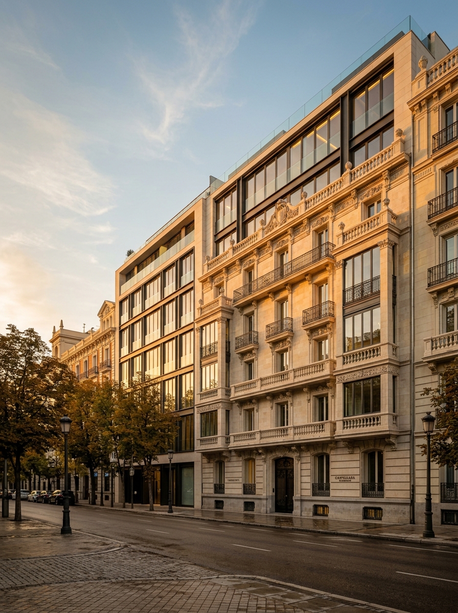 Edificio gestionado por GASIN en Madrid